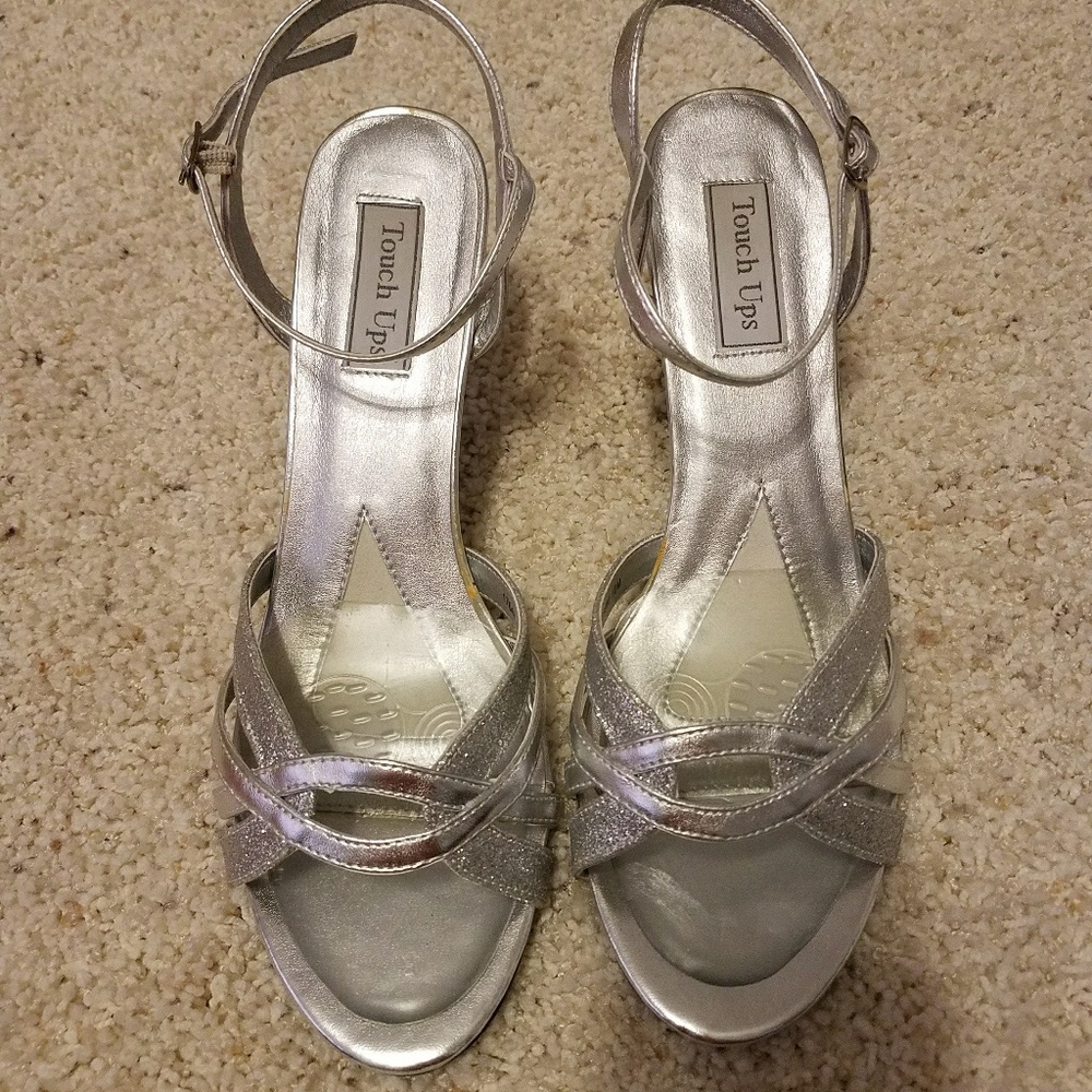 Silver heels